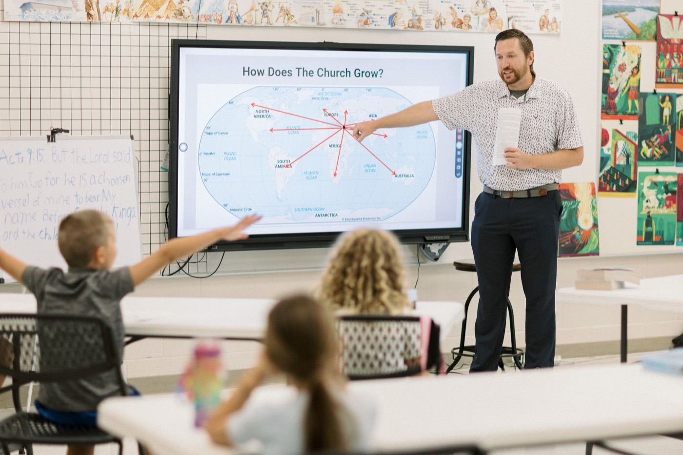 Hope Builders classroom teaching